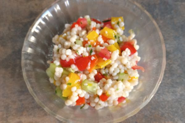 Recette Salade de couscous perlé