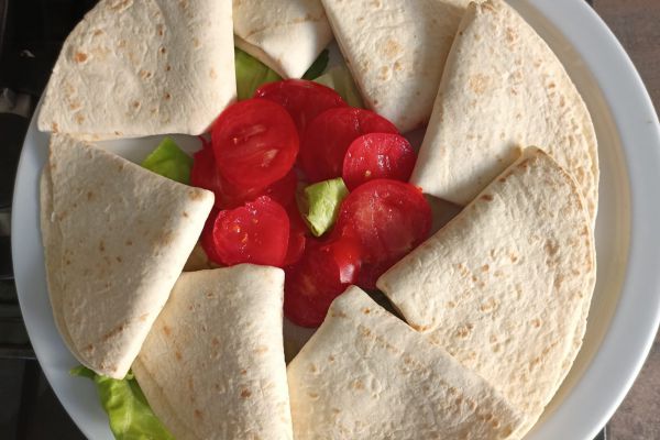 Recette Tortillas boursin et truite fumée