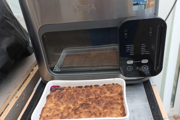 Crumble de mûres sauvages au combi ninja