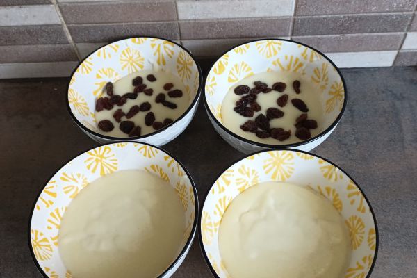 Recette Semoule au raisins rhumés avec le Robby robicook