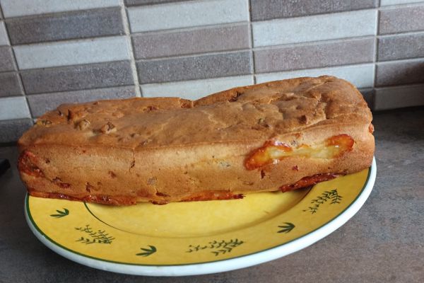 Cake tomates séchées mozza au combi ninja