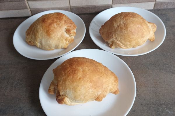 Poires et pomme feuilletées au combi Ninja