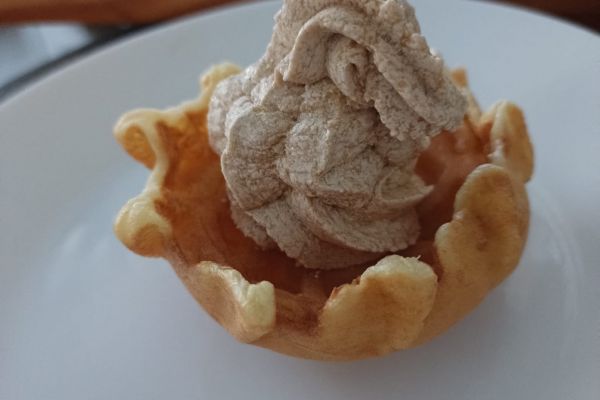 Crème glacée spéculoos avec la swirl Ninja