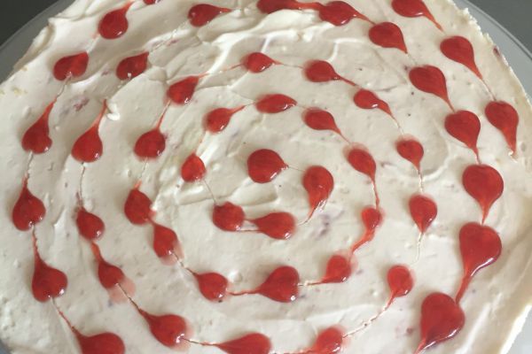 cheesecake  aux fraises