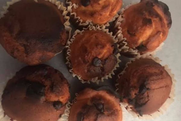 Recette muffin américains pépites de chocolat 