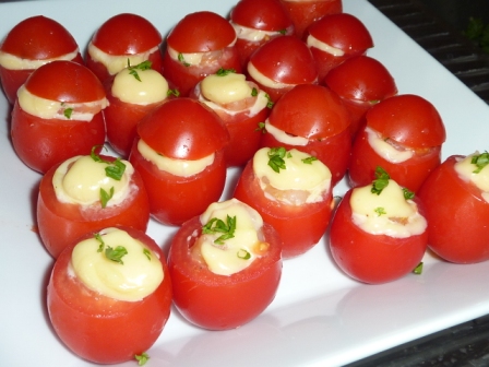 Recette Tomates cerises au fromage