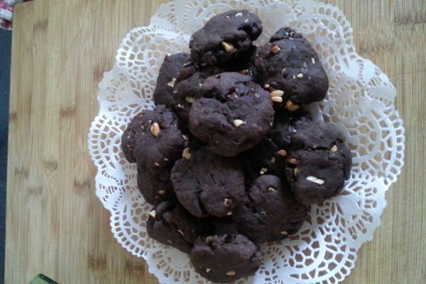 Recette Cookies chocolat noisette light 