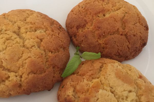 Cookies abricot menthe