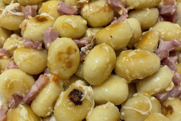 Recette Gnocchi lardons