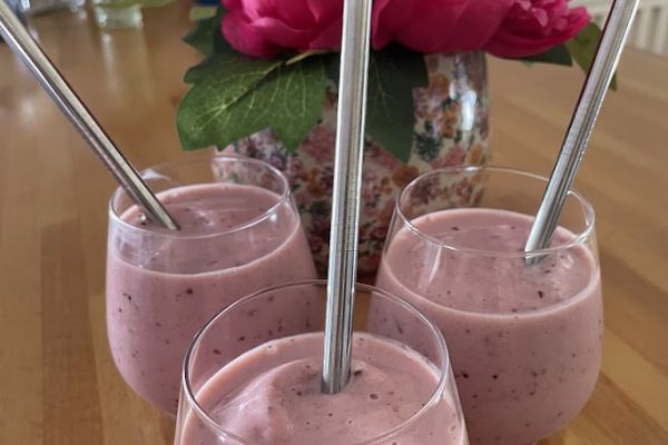 Recette Milkshake fruits rouges