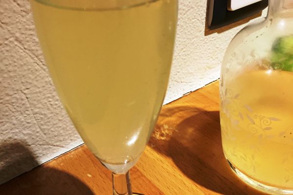 Recette Cocktail champagne Ananas