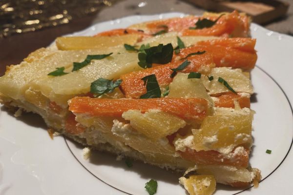 Recette Tarte aux légumes d’hiver 