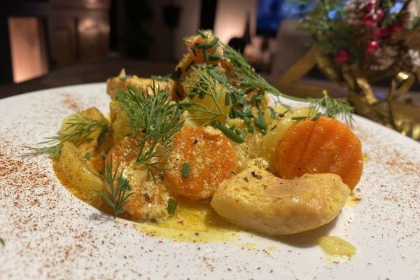 Blanquette de saumon aux petits légumes