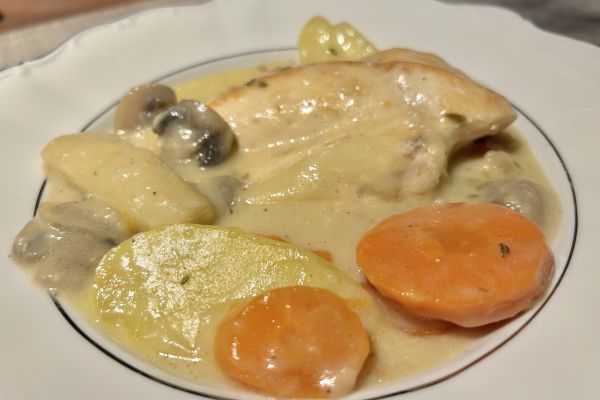 Blanquette de poulet 