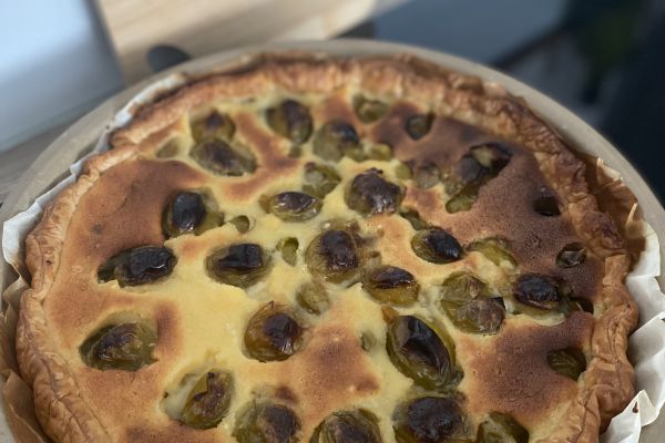 Recette Tarte aux reine-claude