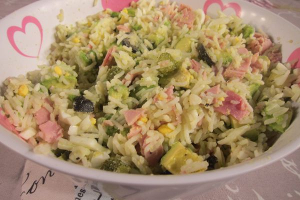 Recette Salade de riz