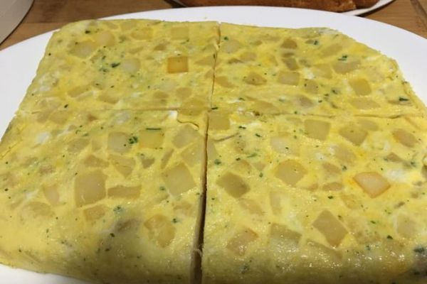 Recette Omelette pdt persil