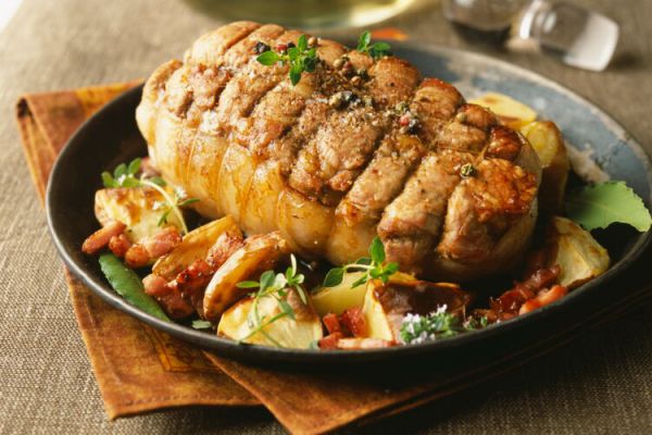 Recette Rôti de veau a la paysanne
