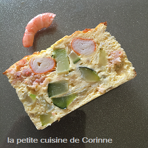Recette Terrine courgettes crevettes surimi