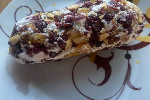 Recette Chèvre en tenue de soirée 