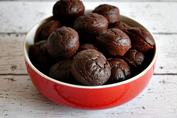 Mini muffins au chocolat [Monsieur Cuisine]