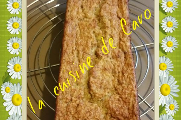 Recette Cake flocons d'avoine et banane