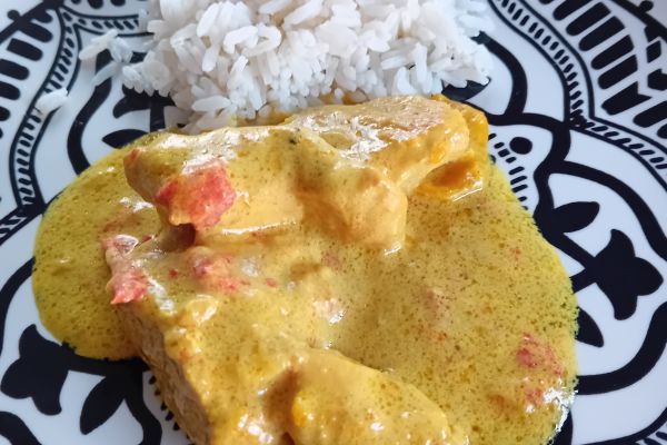 Recette CURRY DE POULET