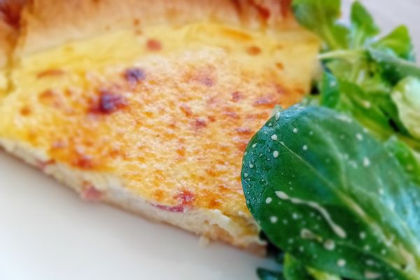 Recette QUICHE AU SAINT MORET