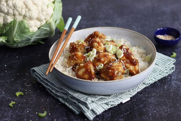 Recette Chou-fleur caramélisé à la sauce asiatique