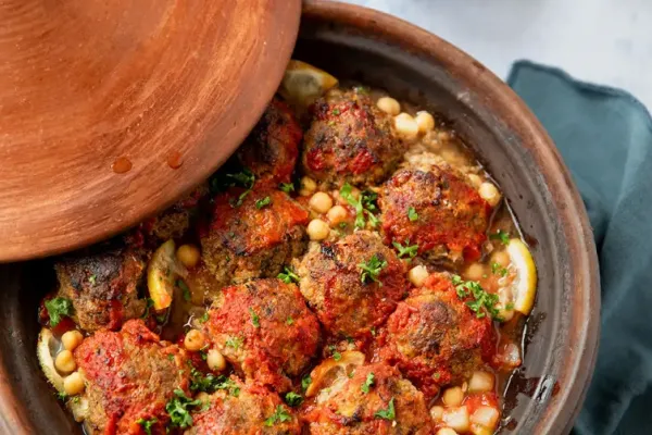 Recette Tajine de boulettes de sardine