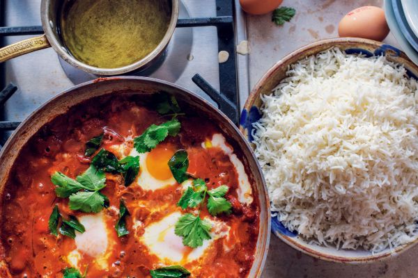 Recette Sambal aux œufs façon chakchouka de Yotam Ottolenghi