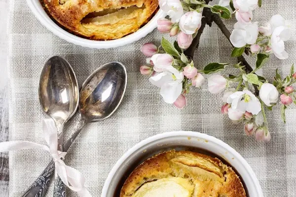 Recette Gratin de pain perdu aux pommes