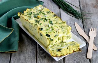 Recette Flan de courgettes