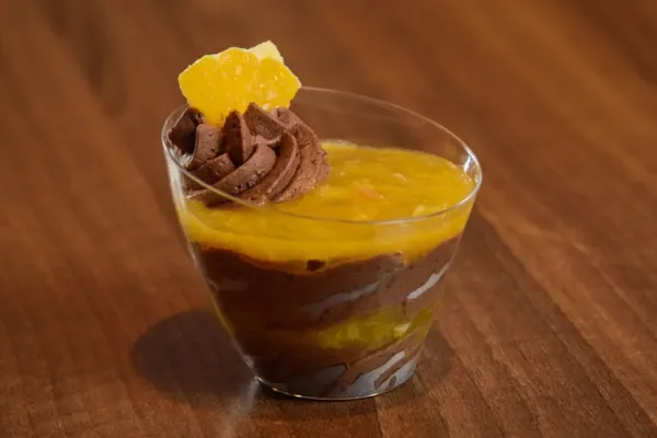 Recette Crème dessert à l’orange et au chocolat