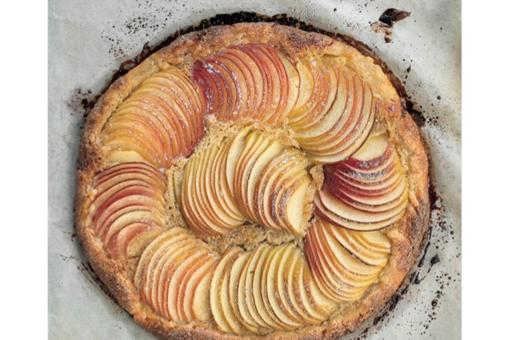 Recette Tarte aux pommes au tahini