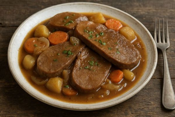 Recette Langue de boeuf façon grand-mère