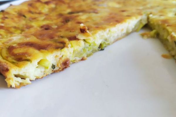 Recette Scarpaccia de courgette d’Alain Ducasse