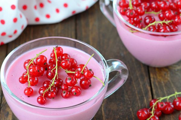 Mousse de groseilles