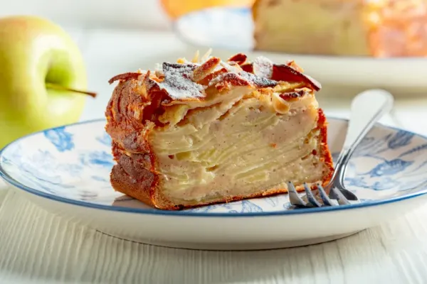 Recette Gâteau invisible aux pommes