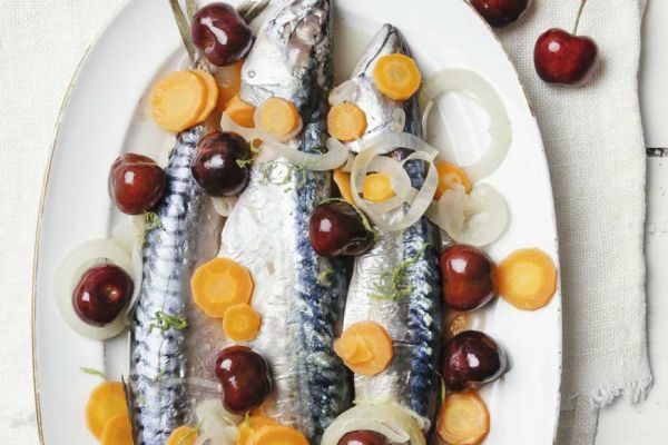 Recette Maquereaux, cerises 