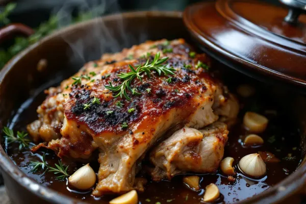 Recette Rouelle de porc fondante au four
