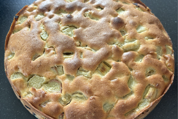 Recette Gâteau à la rhubarbe