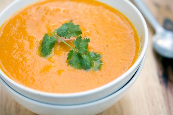Soupe potiron/carotte/ poireau