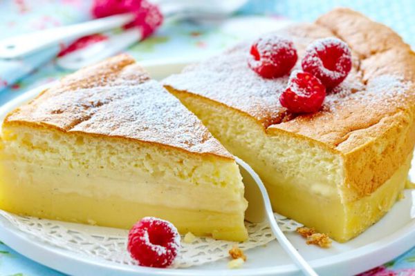 Recette Gâteau magique à la vanille