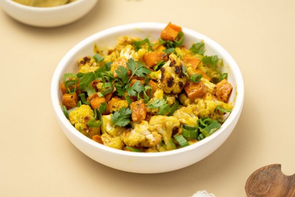 Recette Curry de patates douces et de chou-fleur