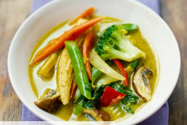 Recette Curry de légumes thaï