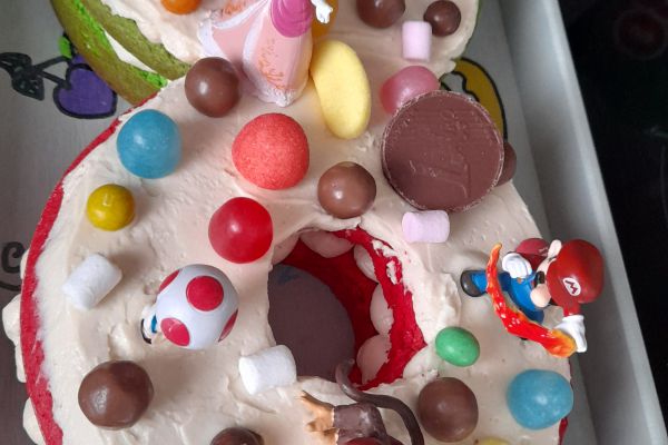 Recette Number cake Mario