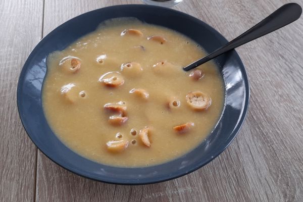 Recette Soupe lentille corail et légumes