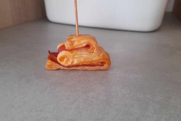 Recette Feuilletés Jambon cru