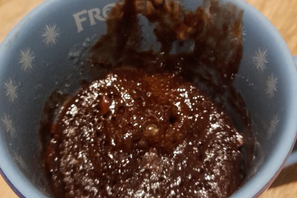 Mug cake nesquik